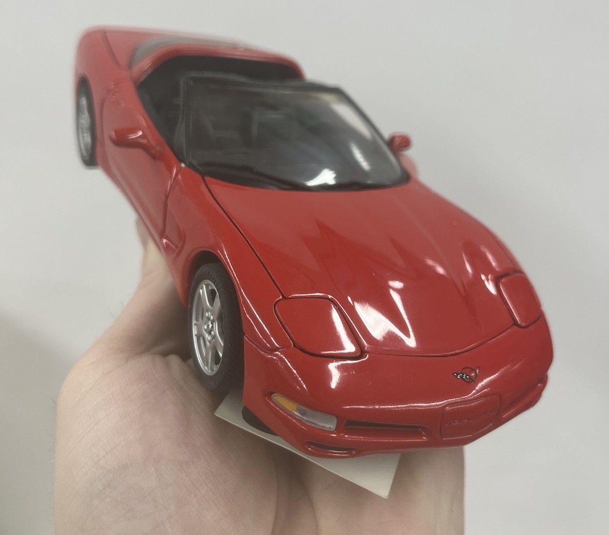 1997 CORVETTE COUPE PARTS CAR BY FRANKLIN MINT– RED Preowned Please See Photos