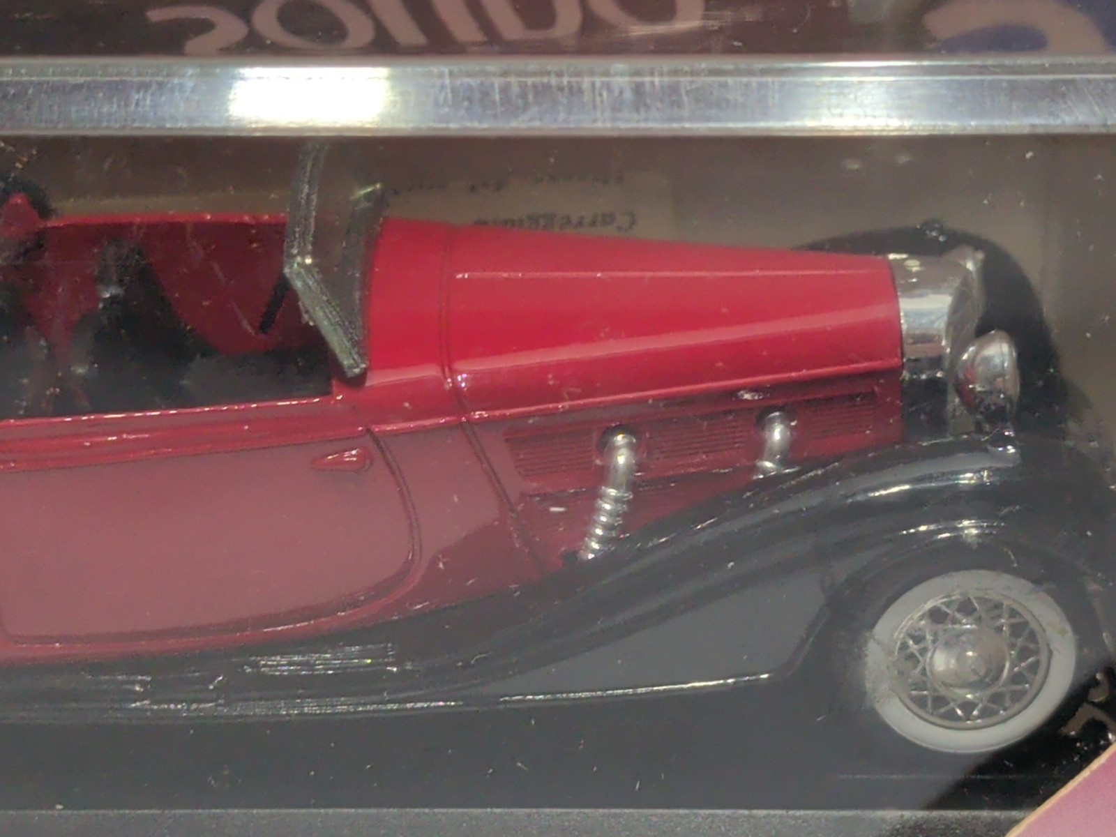 Solido Mercedes 540 K Red 1939 Cabriolet Convertible Red 4086 1/43 In Box