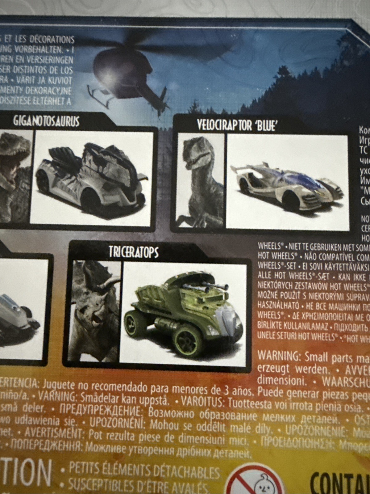 Hot Wheels Jurassic World Dominion 1:64 Car Set – GYJ92 Christmas Idea