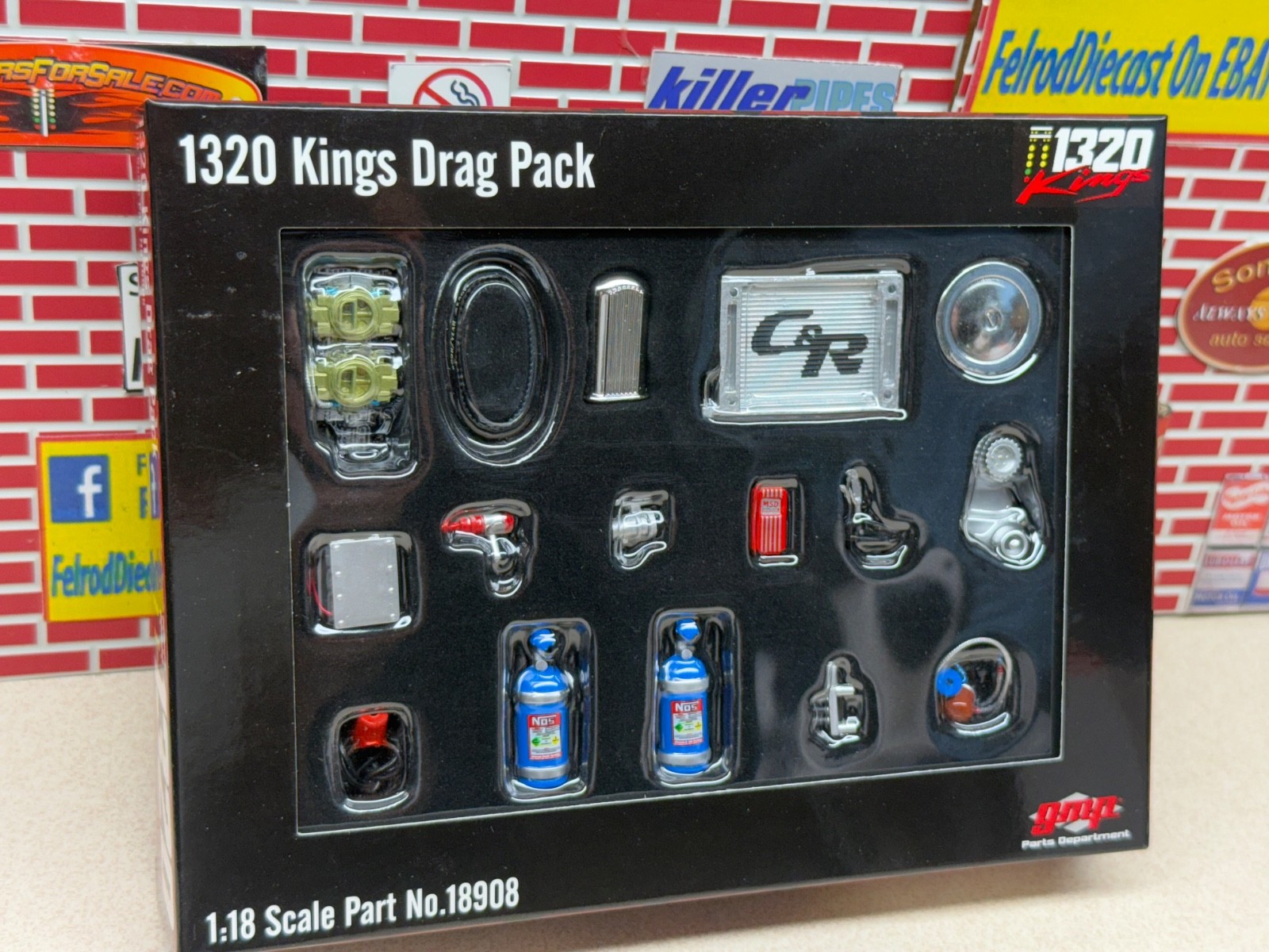 1:18 GMP 1320 DRAG KINGS ACCESSORY PACK – STOCK #18908 Brand New Pro Street