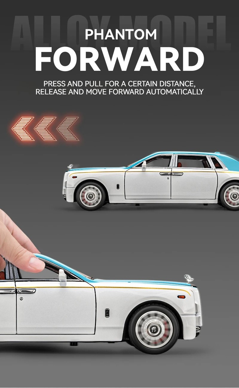 Rolls Royce Phantom Model/Diecast Car 1:18 Scale