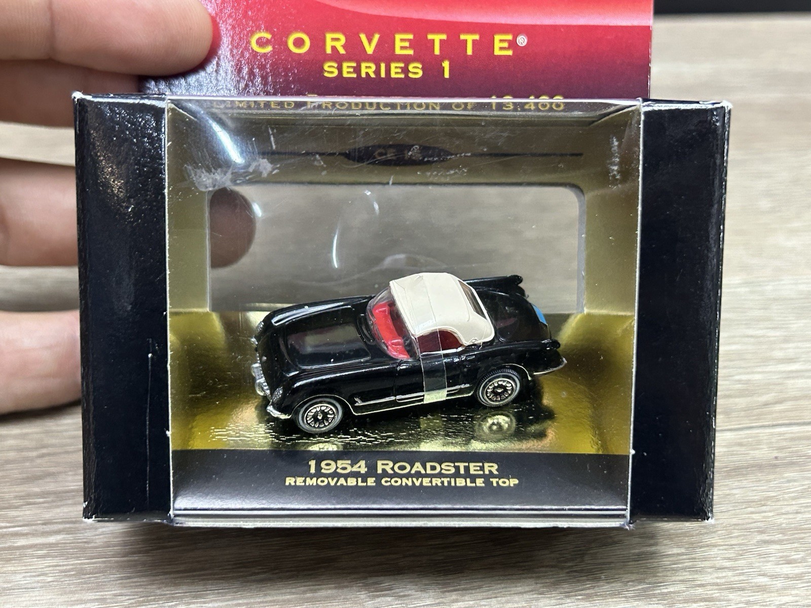Micro Machines 1954 Roadster Corvette Series 1 Removable Top Lot Diecast