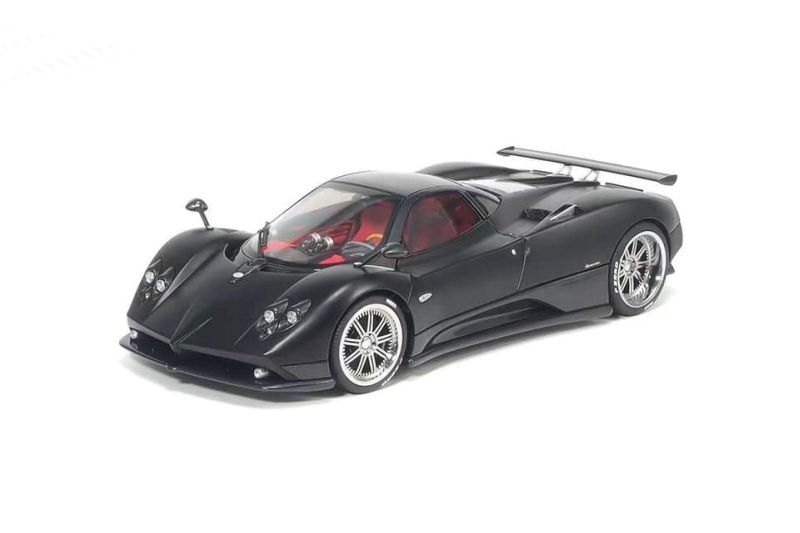 Very Rare Almost Real 1/18 Pagani Zonda F 2005 Matt Black Limited Edition 500