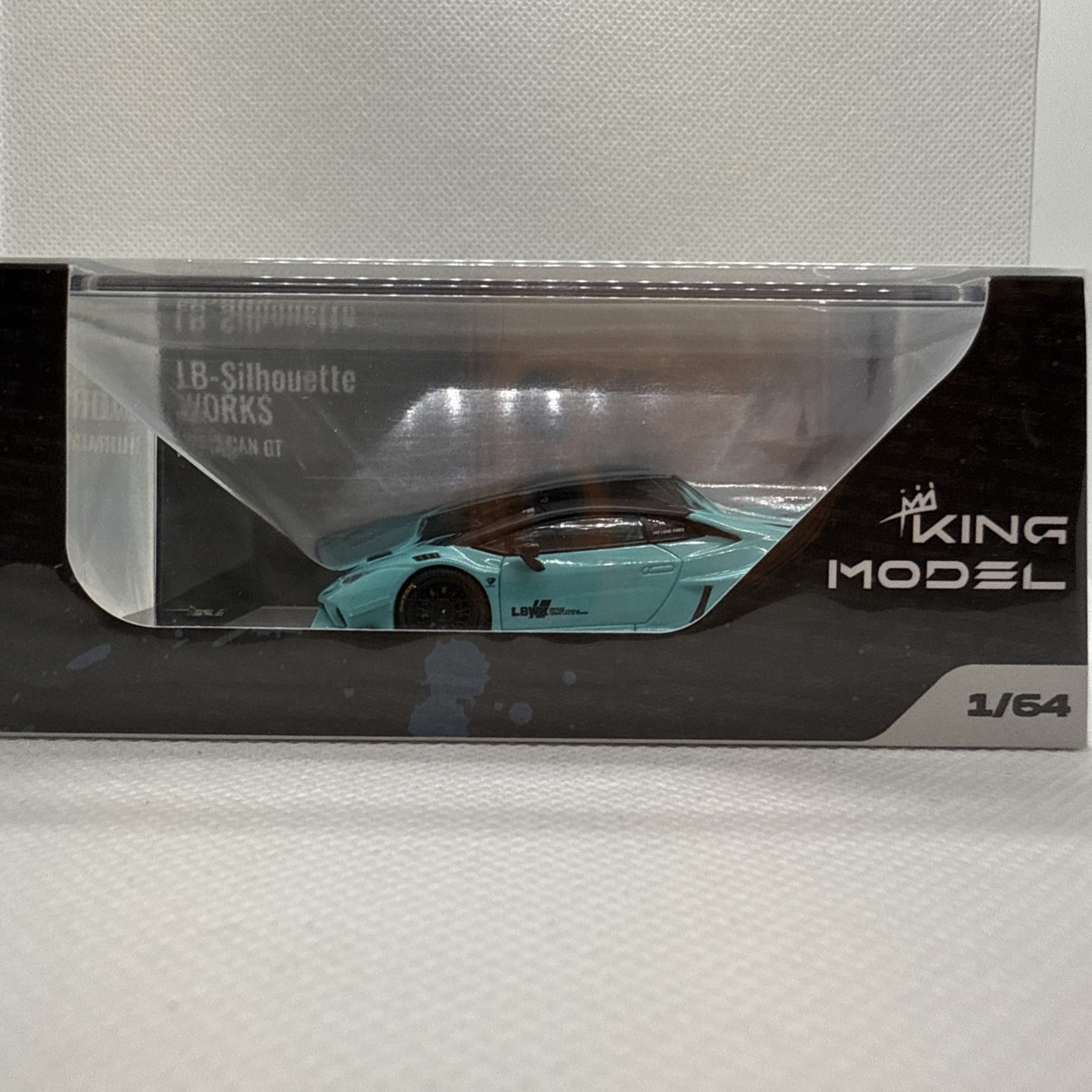 King Model LB Silhouette Works Huracan GT Yellow Limited Edition