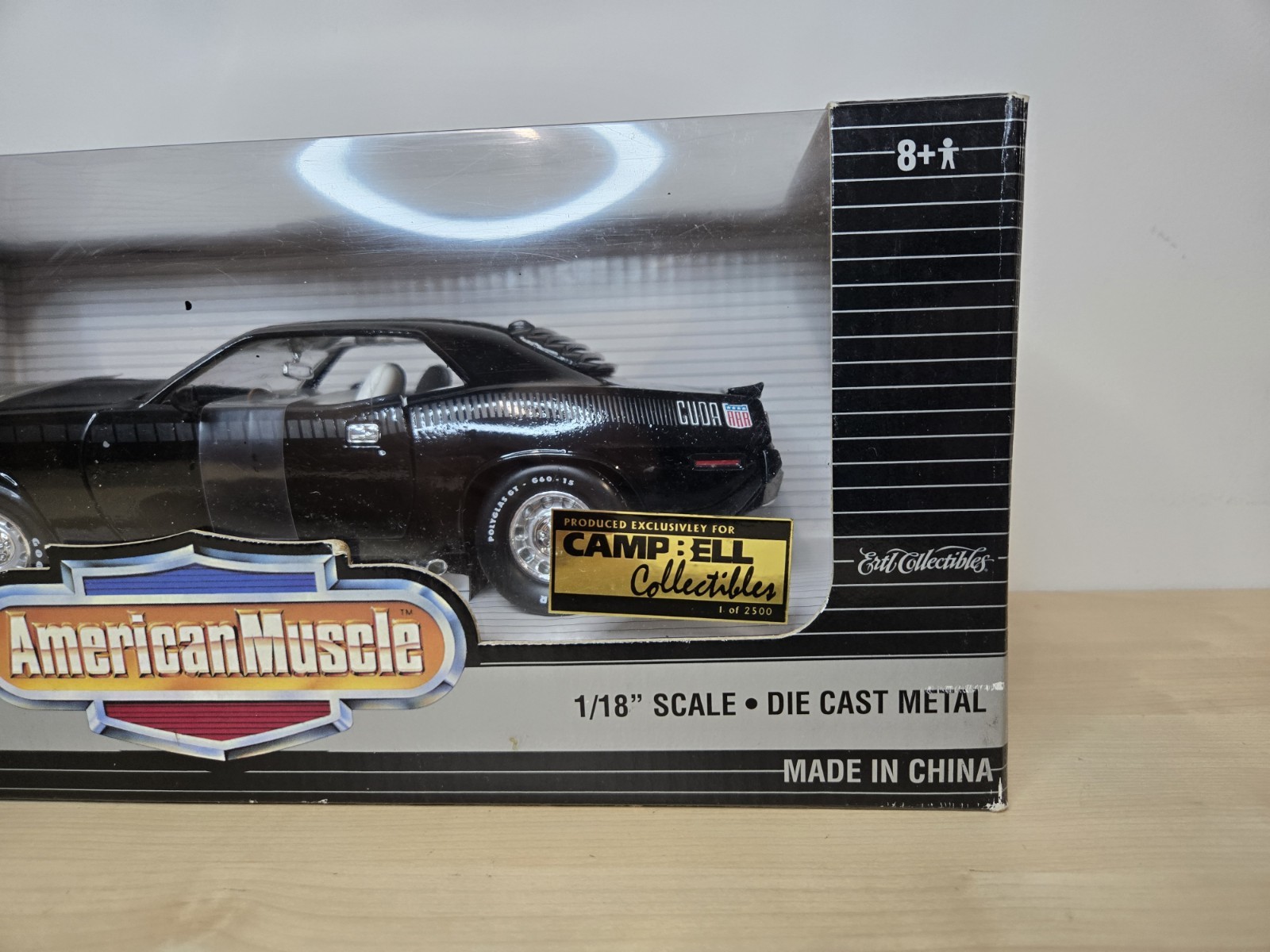 American Muscle 1/18 Campbell Collectibles 1970 Plymouth AAR Cuda Die Cast /2500