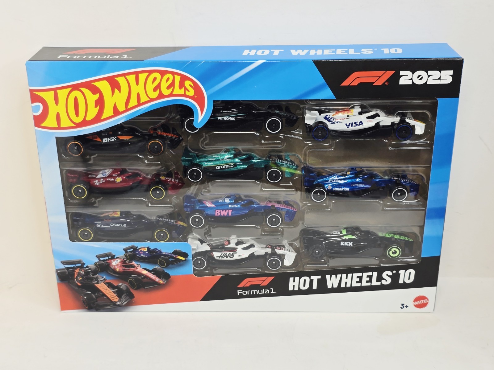 Hot Wheels Formula 1 2025 Racing Team 10-Pack And 2024 5 Pack Formula 1