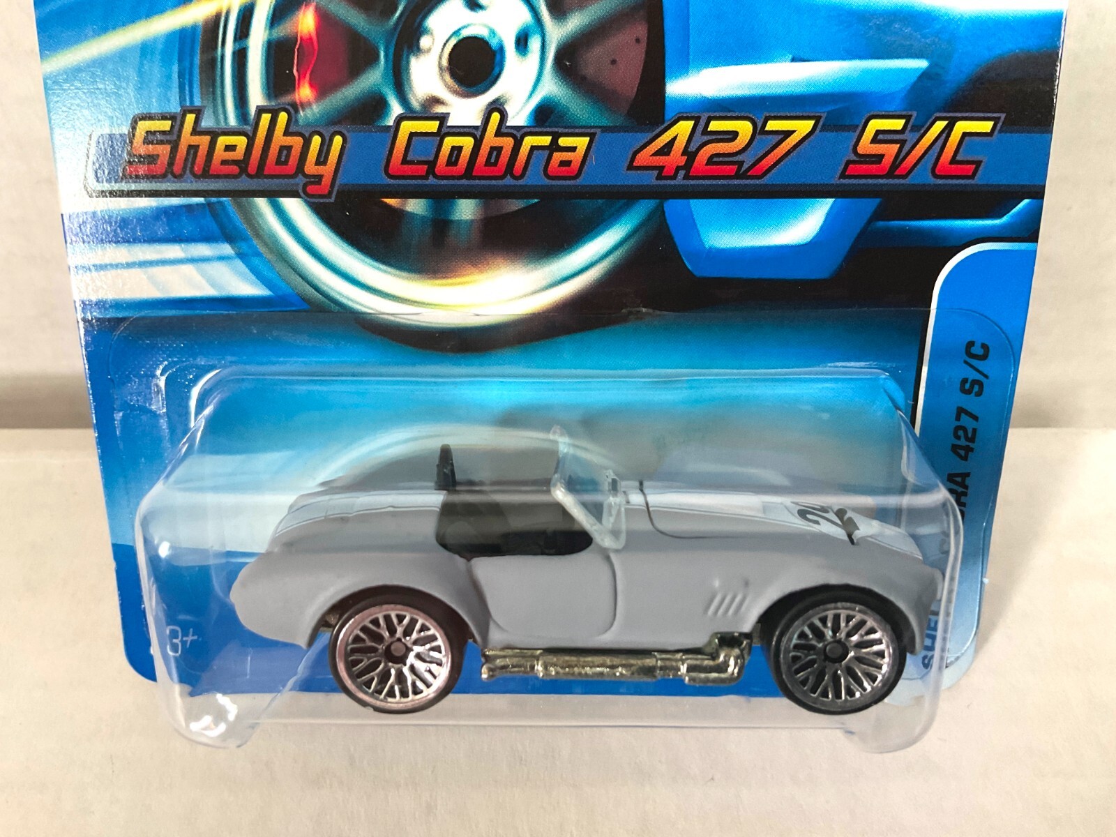 2005 Hot Wheels KMART EXCLUSIVE Color! SHELBY COBRA 427 S/C #160 – Matte Gray