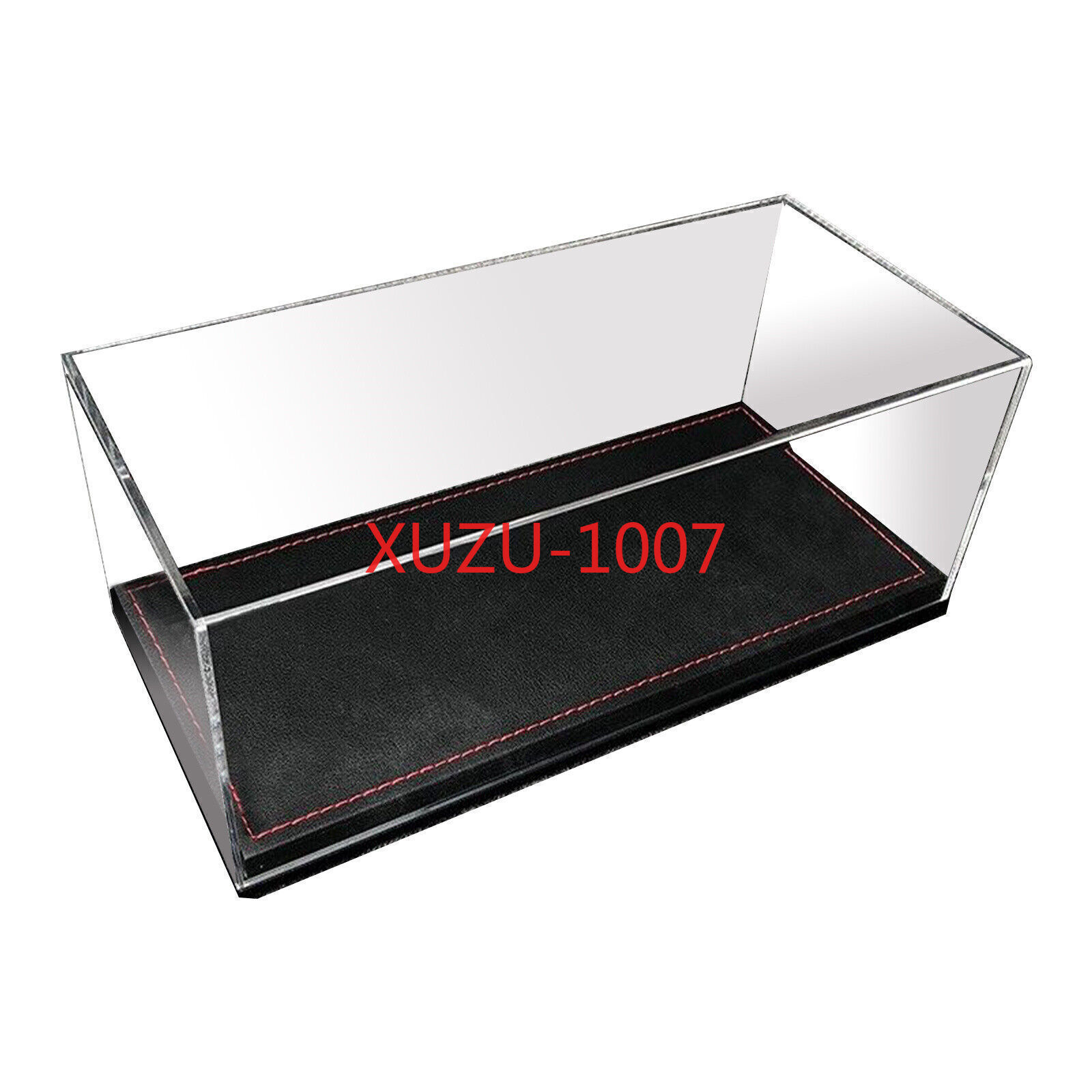 Diorama Acrylic Display Case Show Case With PU Leather Base For 1/18 Car Model