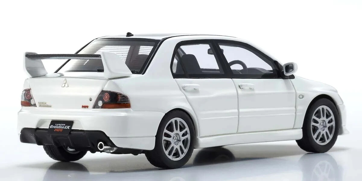 KYOSHO ORIGINAL 1/43scale Mitsubishi Lancer Evolution IX MR (White) KSR43111W