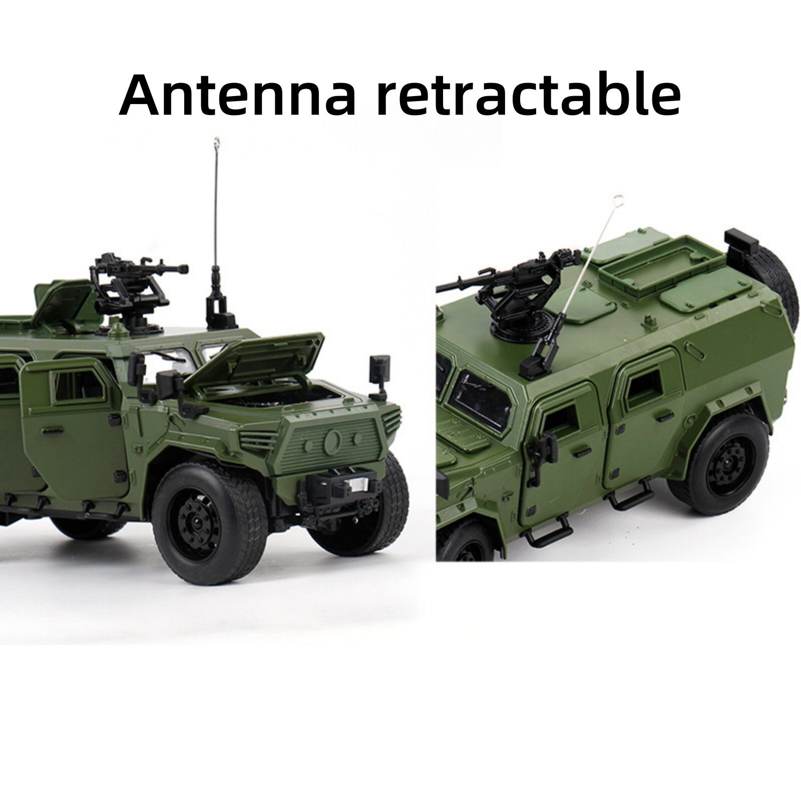 1/18 Scale 24cm For DongFeng Mengshi 3th Generation Off Road Vehicle Model WW