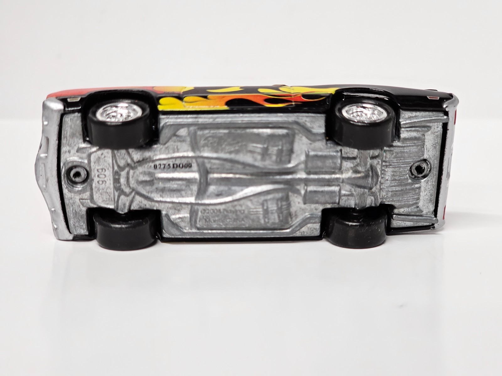 Johnny Lightning Pontiac GTO Judge Black With Flames 1/64