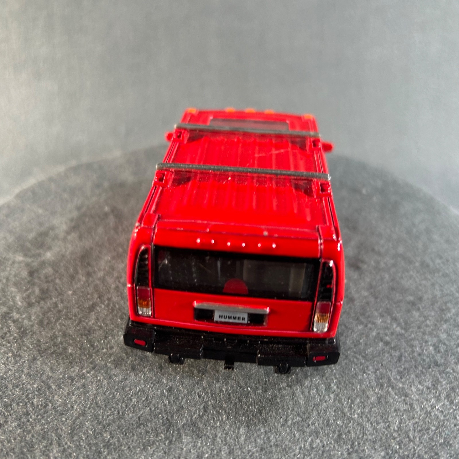 Kinsmart 2008 Hummer H2 SUV Red Diecast Vehicle Scale 1/40 Kintoy