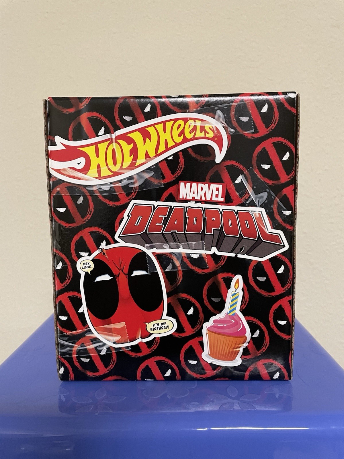 Hot Wheels Marvel Deadpool Birthday Scooter SDCC Exclusive 2021 New in Box