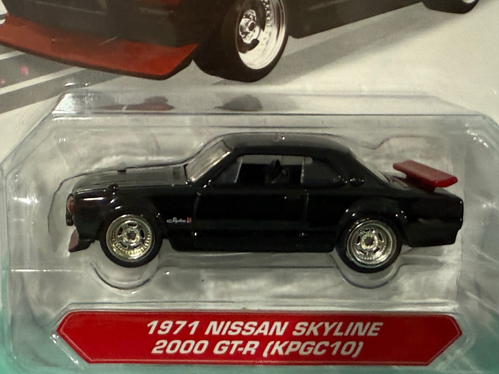 JADA METALS DIE CAST JDM TUNERS 1971 NISSAN SKYLINE 2000 GT-R [KPGC10] BLACK