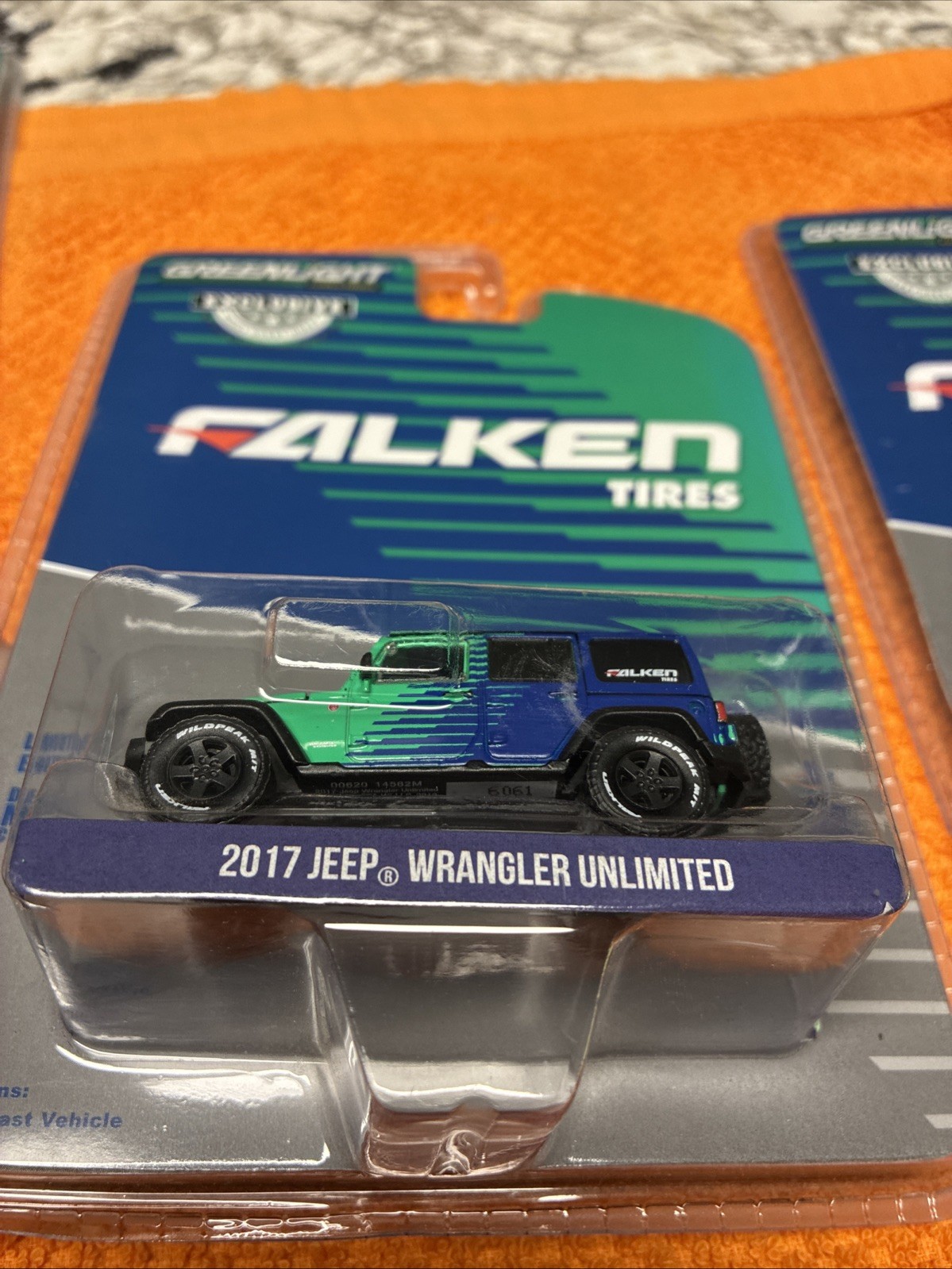 Greenlight Falken Tires 2017 Jeep Wrangler Unlimited Limited Edition 1:64