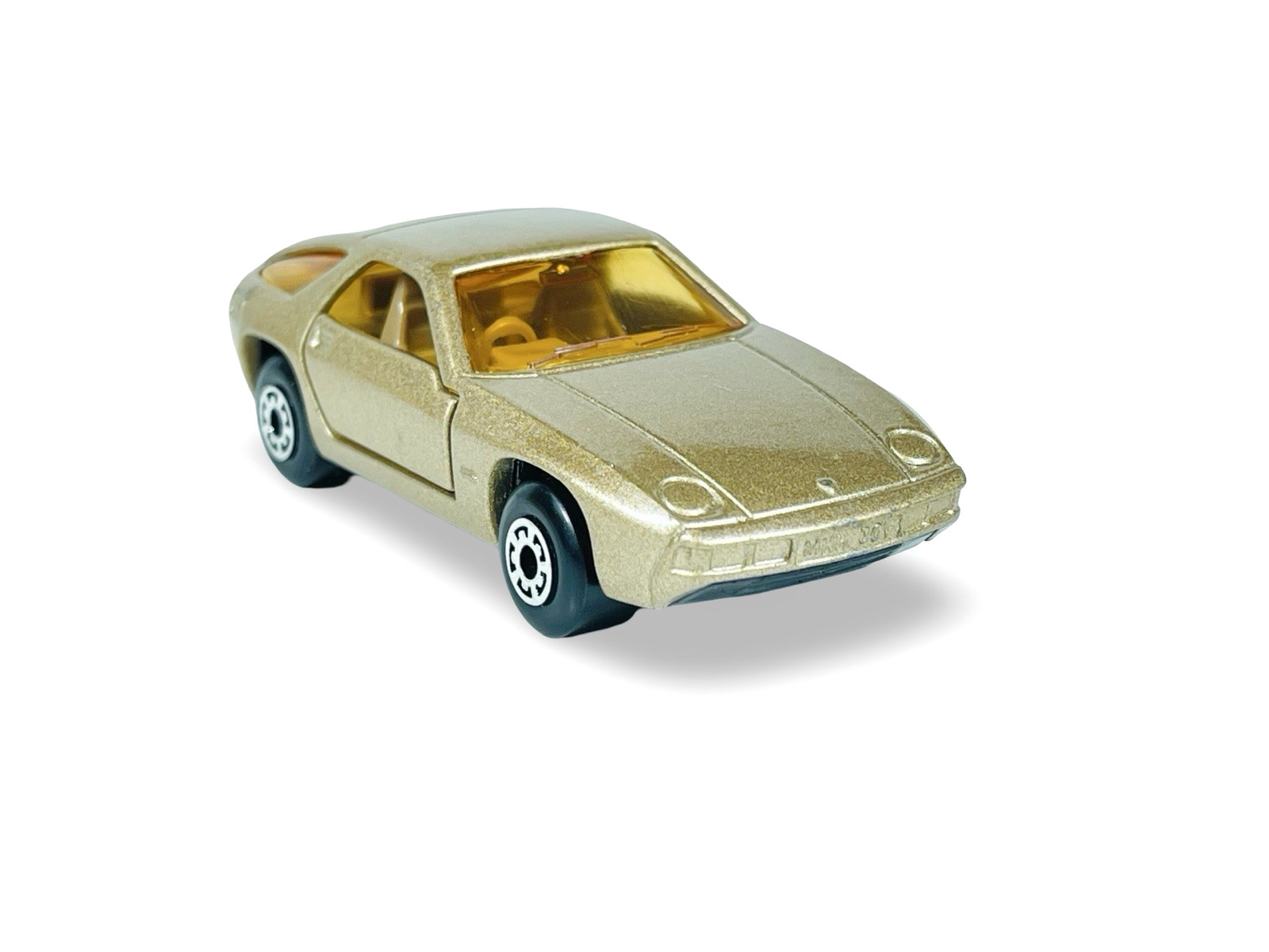 Matchbox Lesney Superfast MB59 Gold Porsche 928 w/Original L Box