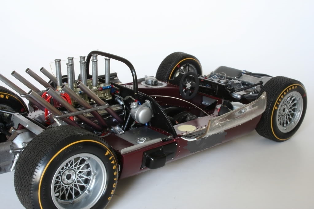 Classic Custom Built Metal Model Concept Hot Rod Race Sports Vintage Promo Car