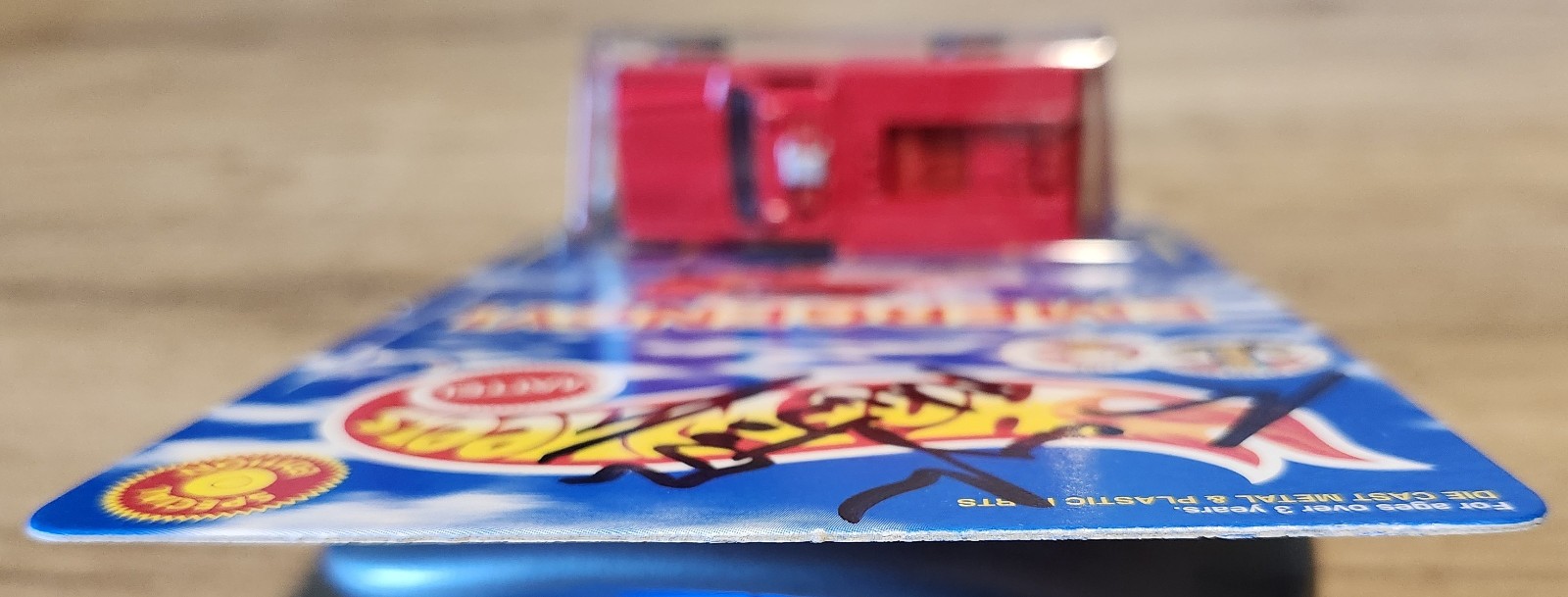 Hot Wheels Emergency LA Fire Dept Special Edition 1999 signed Randolph Mantooth
