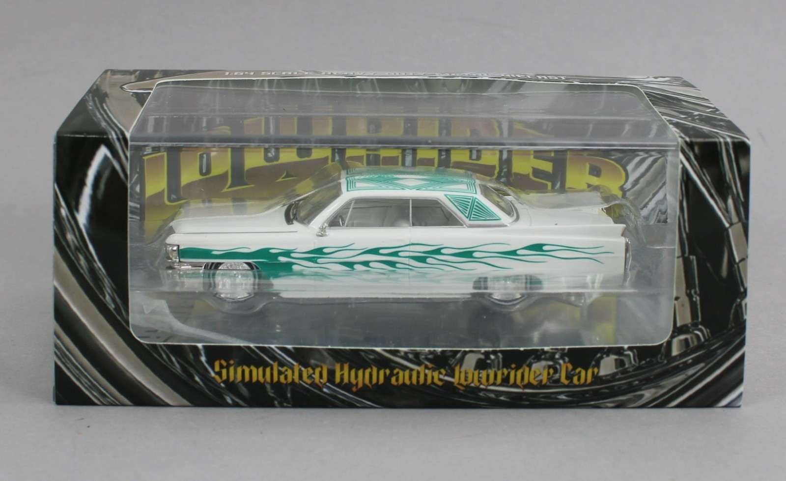 1:64 *97M* WHITE 1964 Cadillac Coupe DeVille *LOWRIDER* NIB