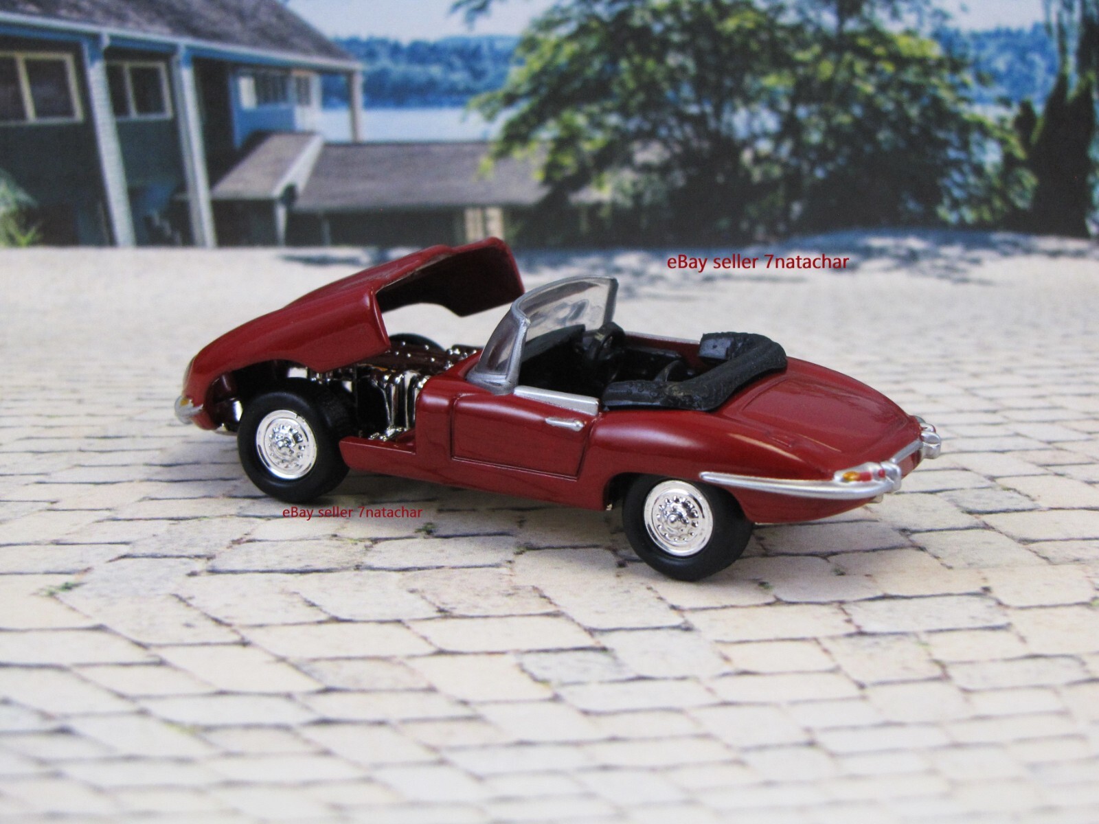 1961– 1975 Jaguar E-Type XK-E Roadster 1/64 Scale Wheels Model Limited Edition