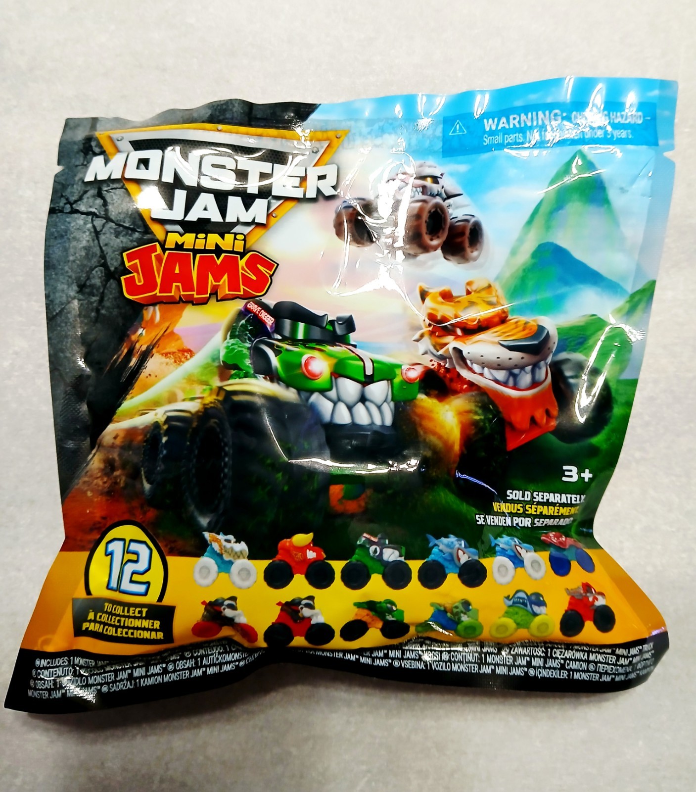 Monster Jam Mini Jams Series 23 Grave Digger #345 **New / Unopened Package**