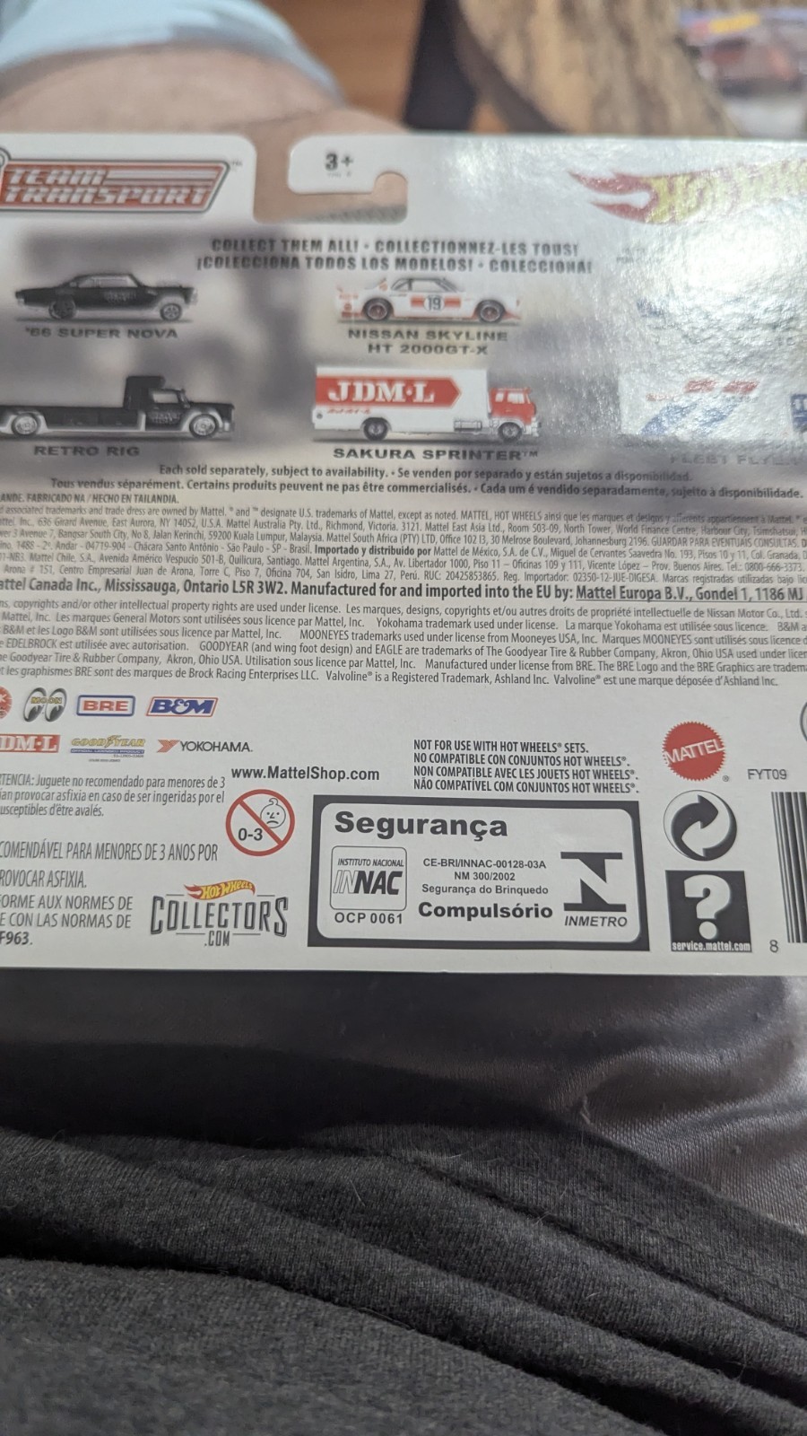 Hot Wheels ’66 Super Nova & Retro Rig Black Hole #7 Team Transport Car Culture