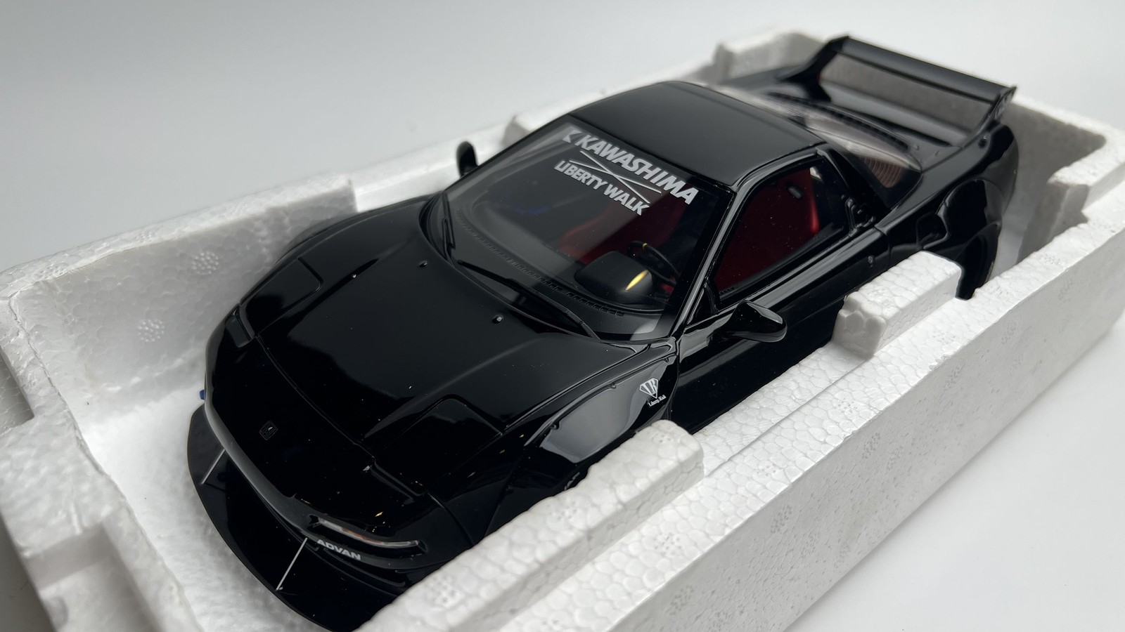 1:18 OTTO Honda NSX NA1 2020 LB-WORKS Resin Die-Cast Model Car