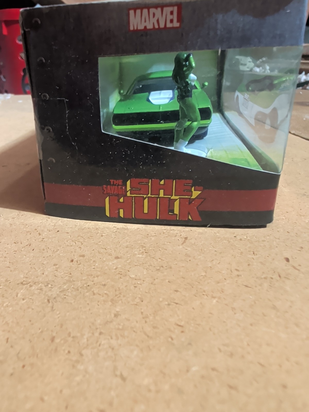 Jada Toys Hollywood Rides: Marvel “She-Hulk” & 73 Plymouth Barracuda 1/32 Scale