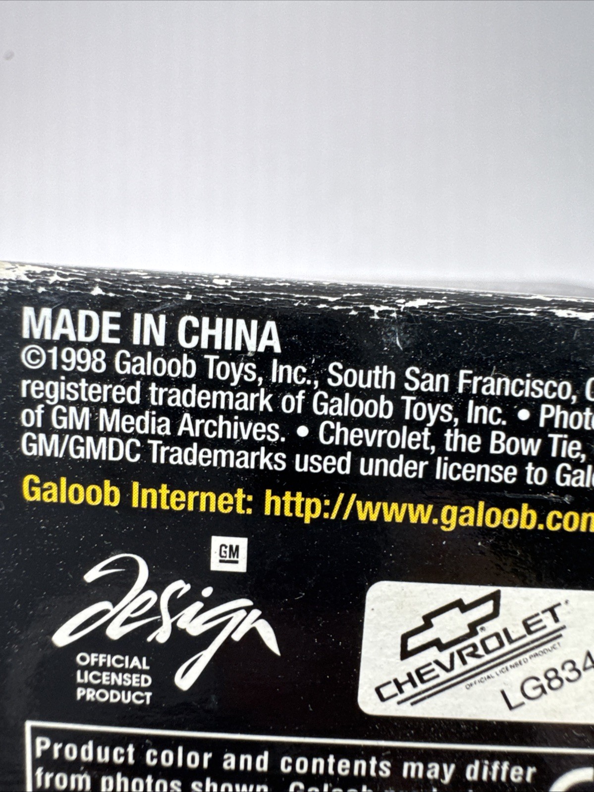 Micro Machines 68 Corvette Convertible Removable Top White New In Pkg