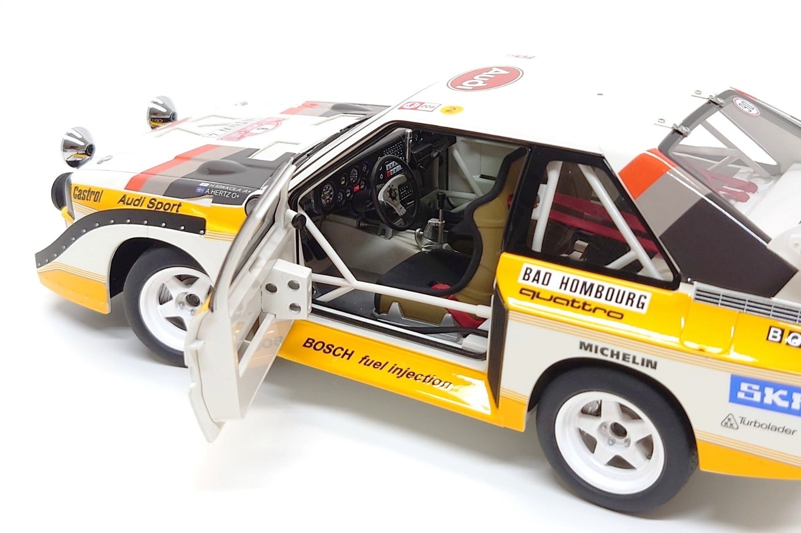 AUTOart 1:18 Audi Sport Quattro S1 #6 – Rally Monte Carlo 1986