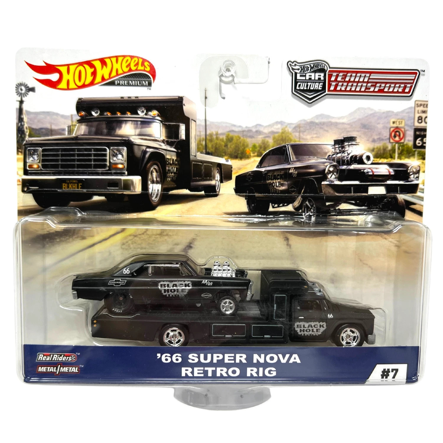 Hot Wheels Premium #7 Team Transport ’66 Super Nova Retro Rig 1:64 Diecast