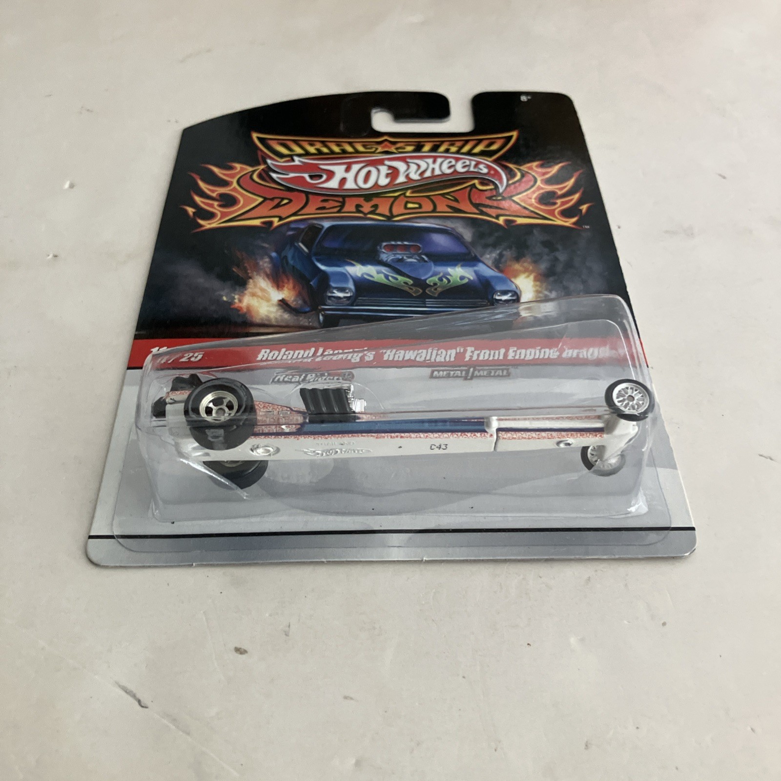 HOT WHEELS Drag Strip Demons Roland Leong’s “Hawaiian” Front Engine Dragster
