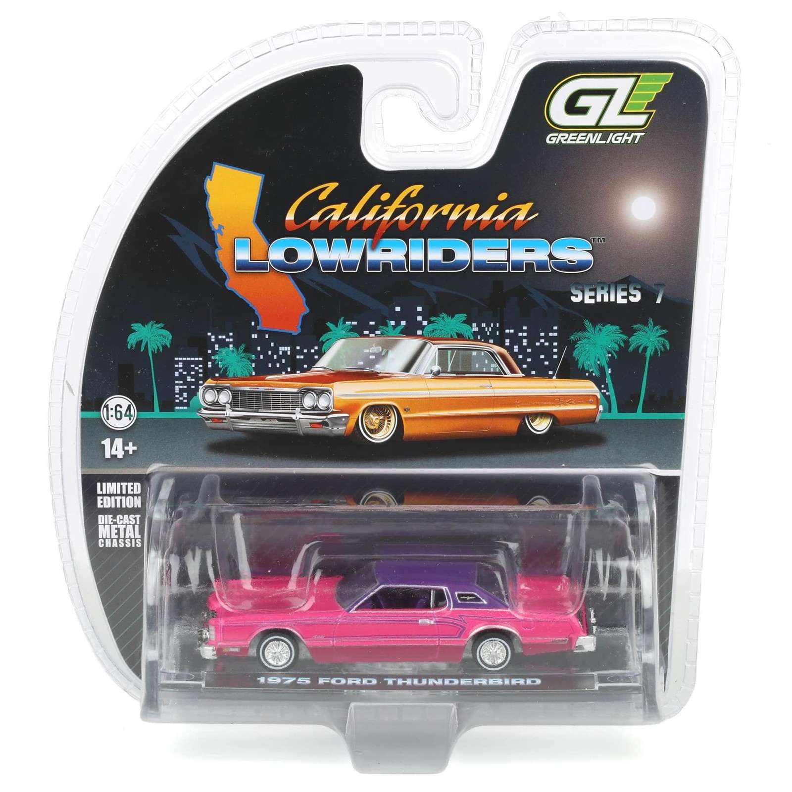 1/64 1946 Fordor Super Deluxe, Dark Purple California Lowriders 6 63070-A