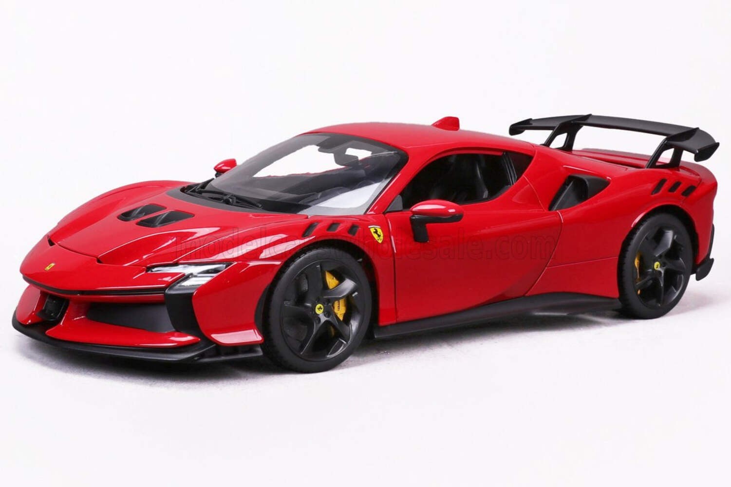 Bburago 2024 Ferrari SF90XX Stradale Rosso Corsa Ferrari Red 1:18