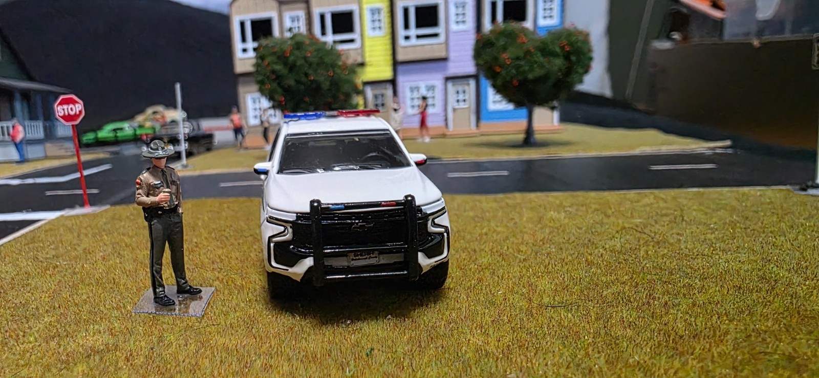 Greenlight Hillsborough County FL Sheriff Chevy Tahoe unit #24 CUSTOM 1/64 scale