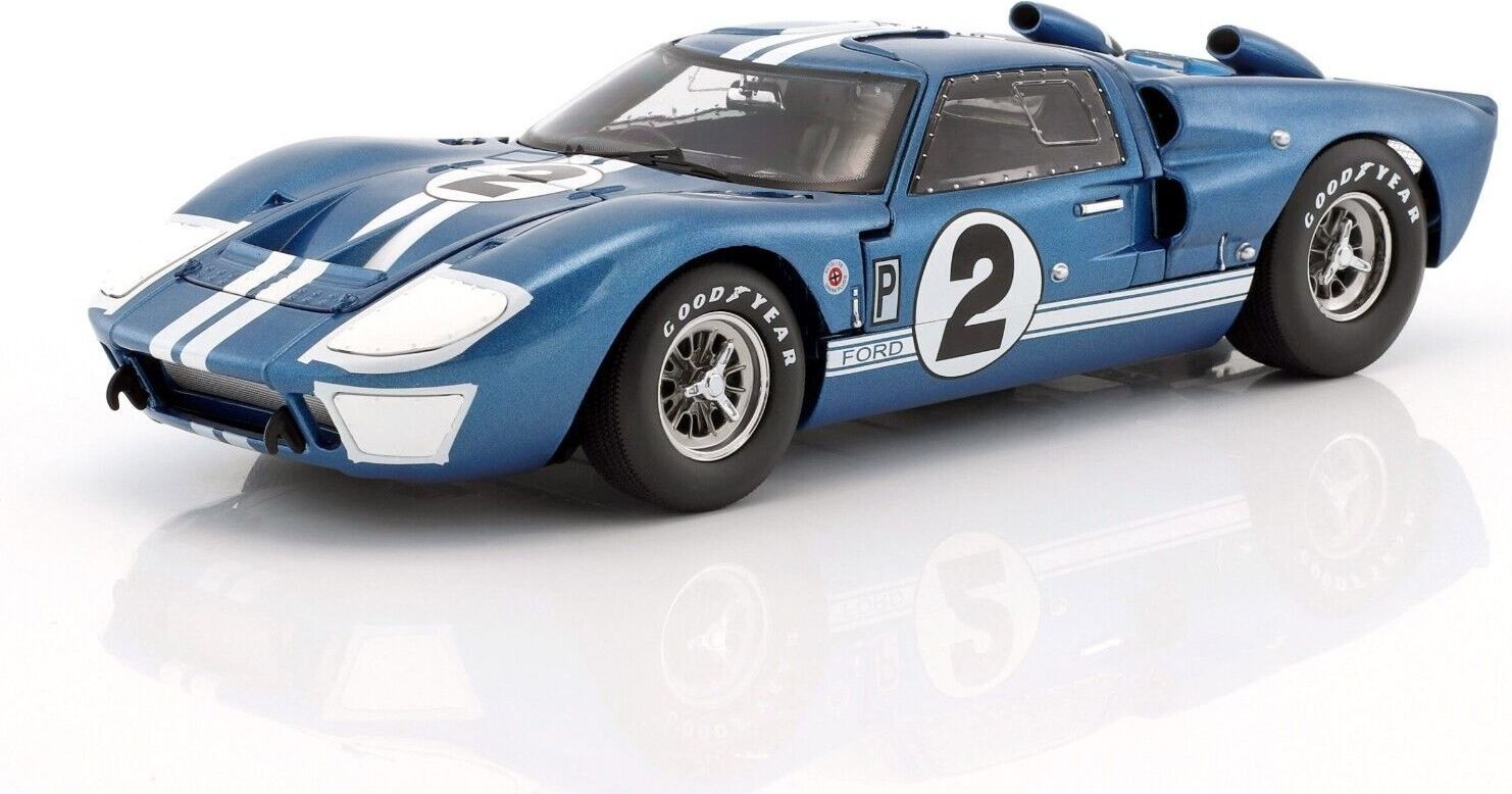 1966 Ford GT40 MK II #2 Winner Sebring Dan Gurney Jerry Grant 1:18 Scale