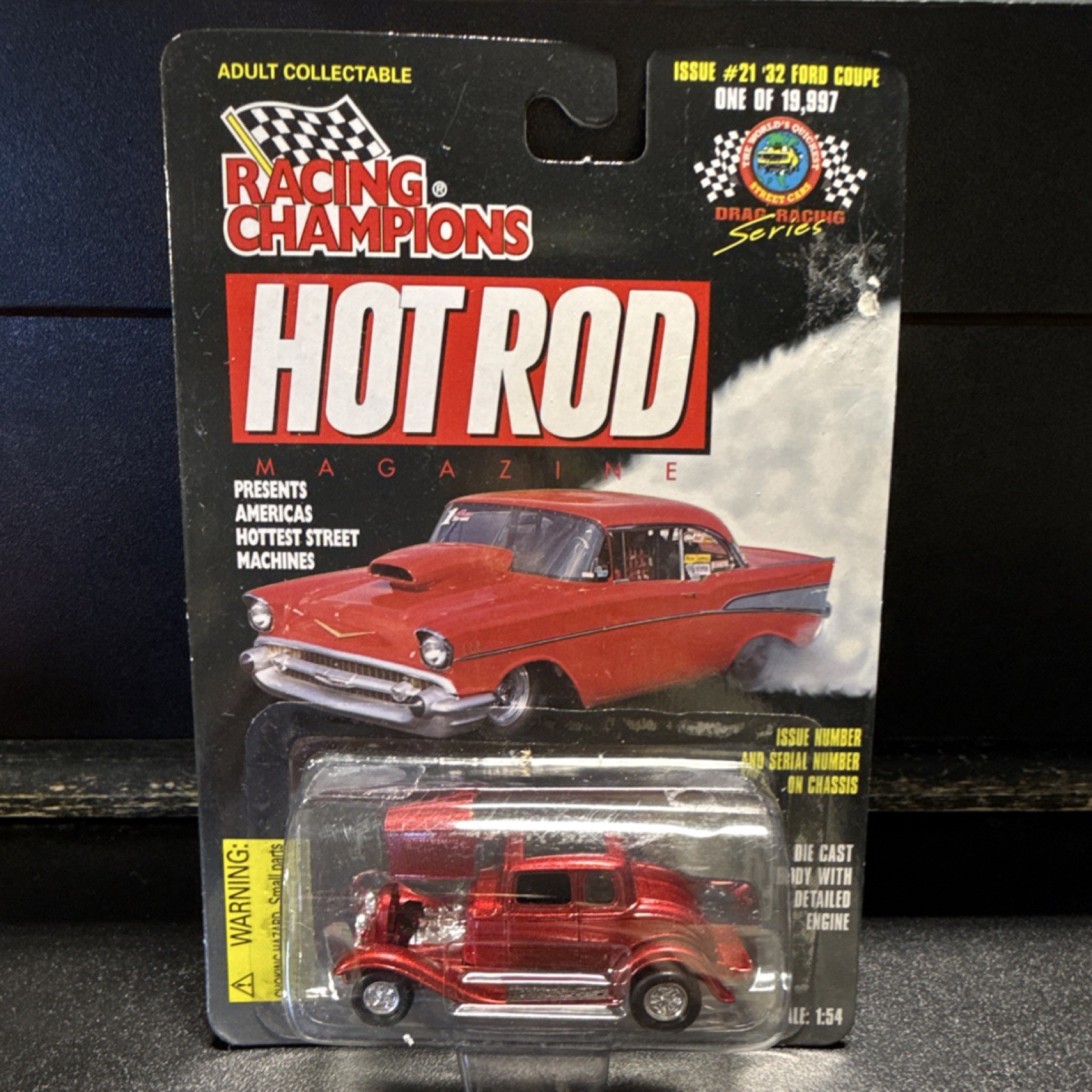 Racing Champions Hot Rod Magazine 1932 Ford Coupe 1:54 Diecast Adult Collectable