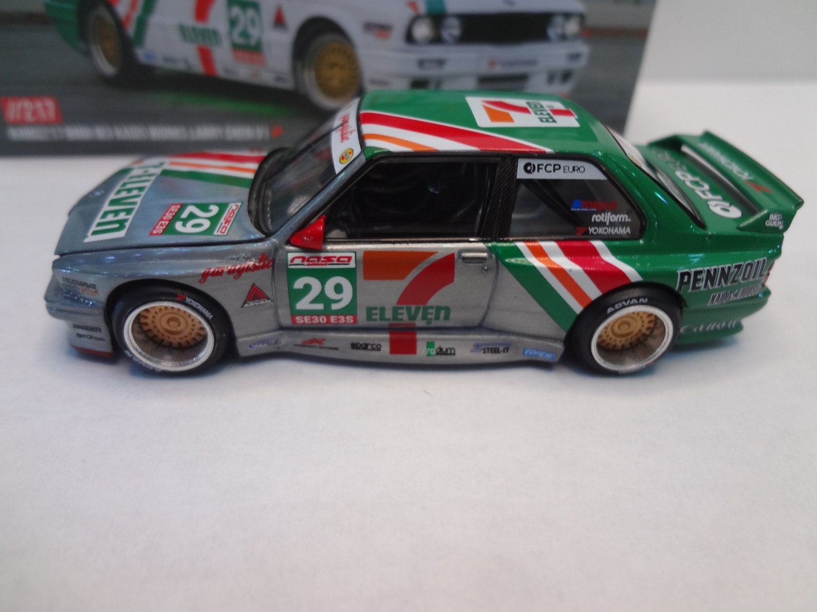 Mini GT Kaido House RAW CHASE BMW M3 Kaido Works Larry Chen V1 – USA Exclusive