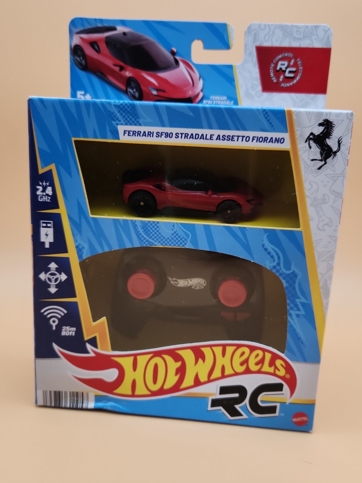 2025 Hot Wheels RC Ferrari SF90 Stradale Assetto Fiorano Remote Control NEW