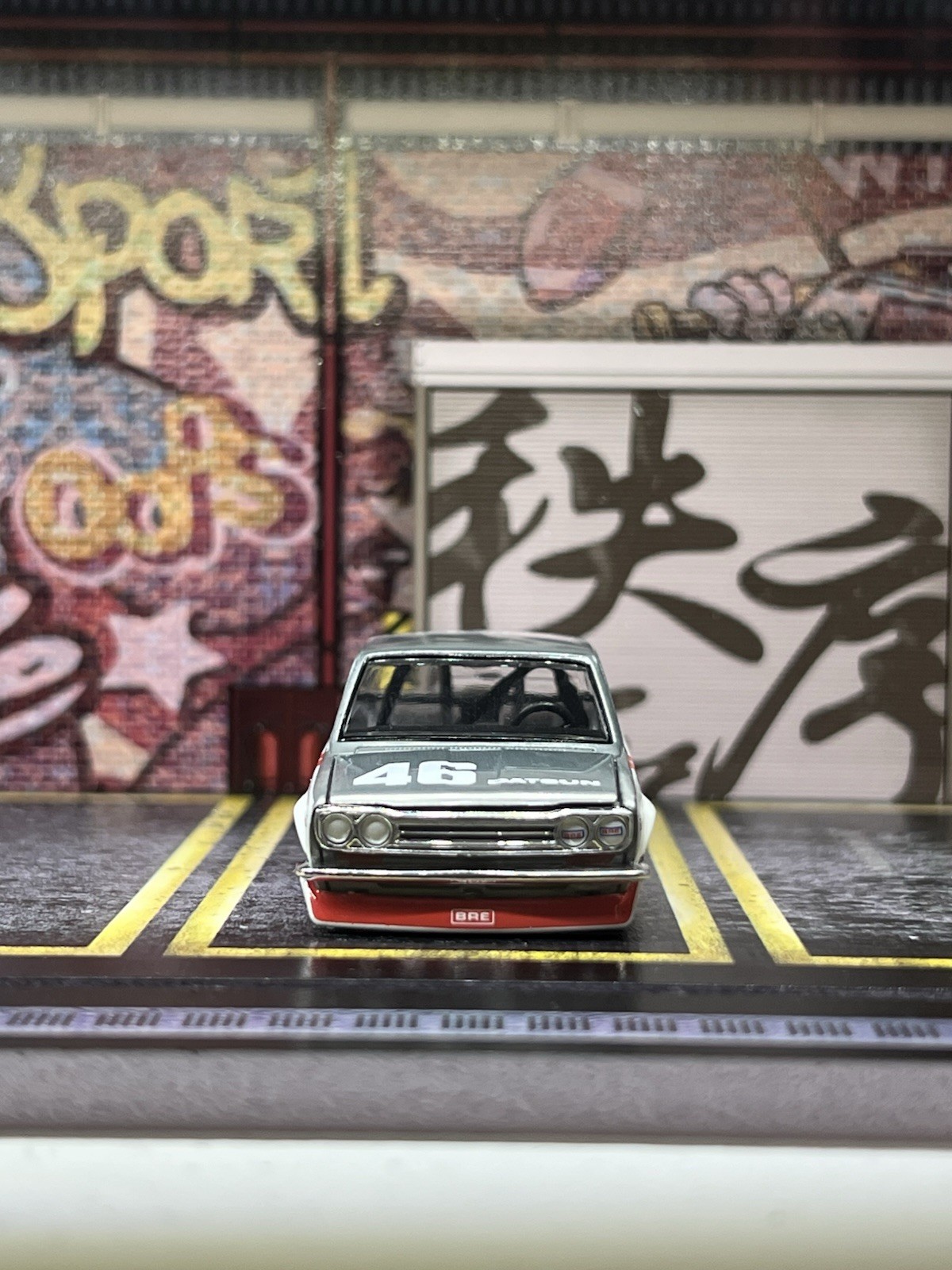Kaido House Mini GT KHMG005 Datsun 510 BRE #46 CHASE Rare White 1:64