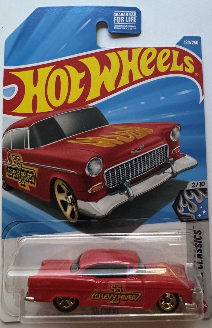 2026 Hot Wheels COOL CLASSICS 2/10 ’55 Chevy 180/250