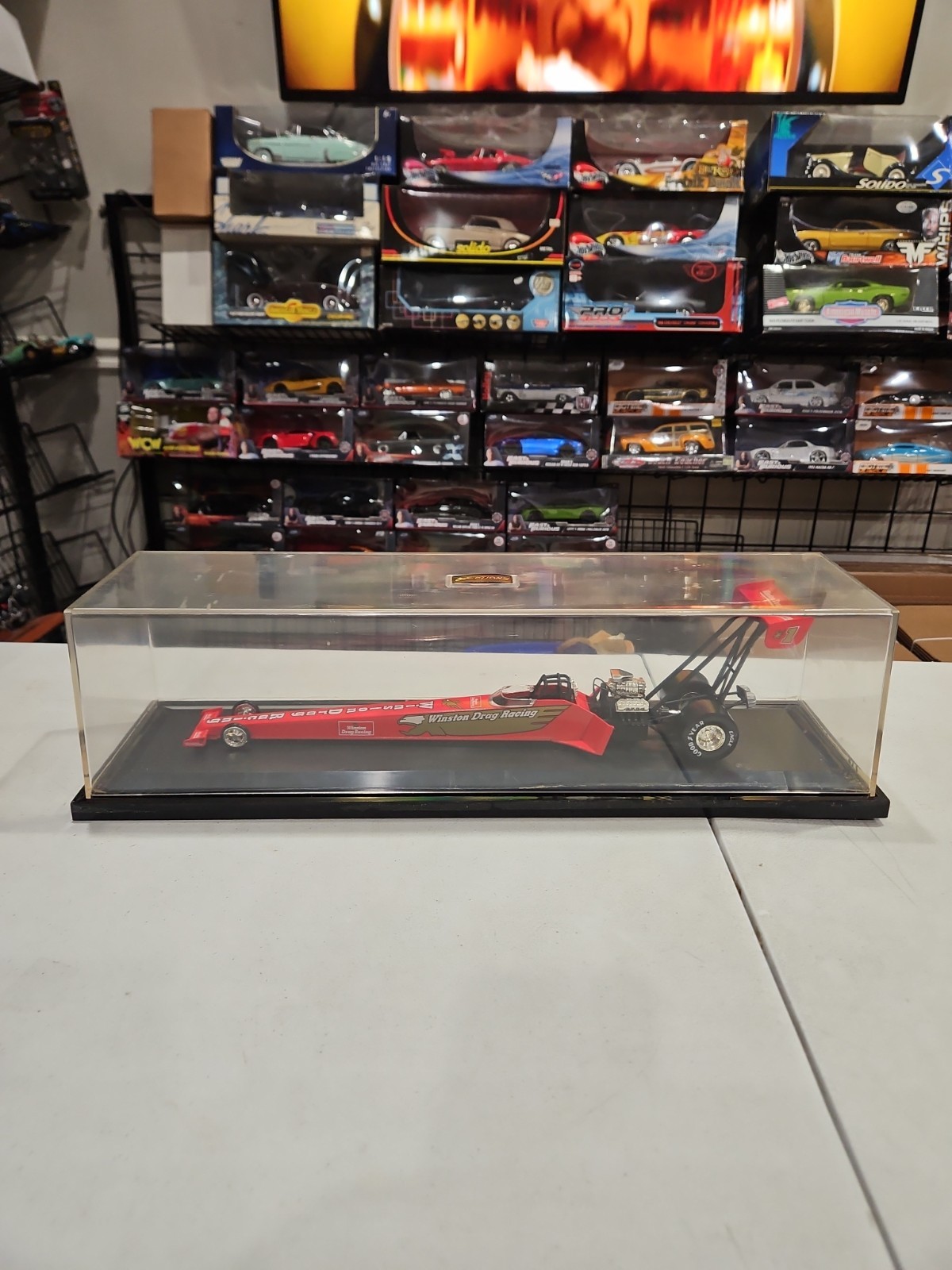 ACTION 1996 WINSTON DRAG RACING TOP FUEL DRAGSTER 1/24 W/ CASE 🇺🇸 SHIPPED