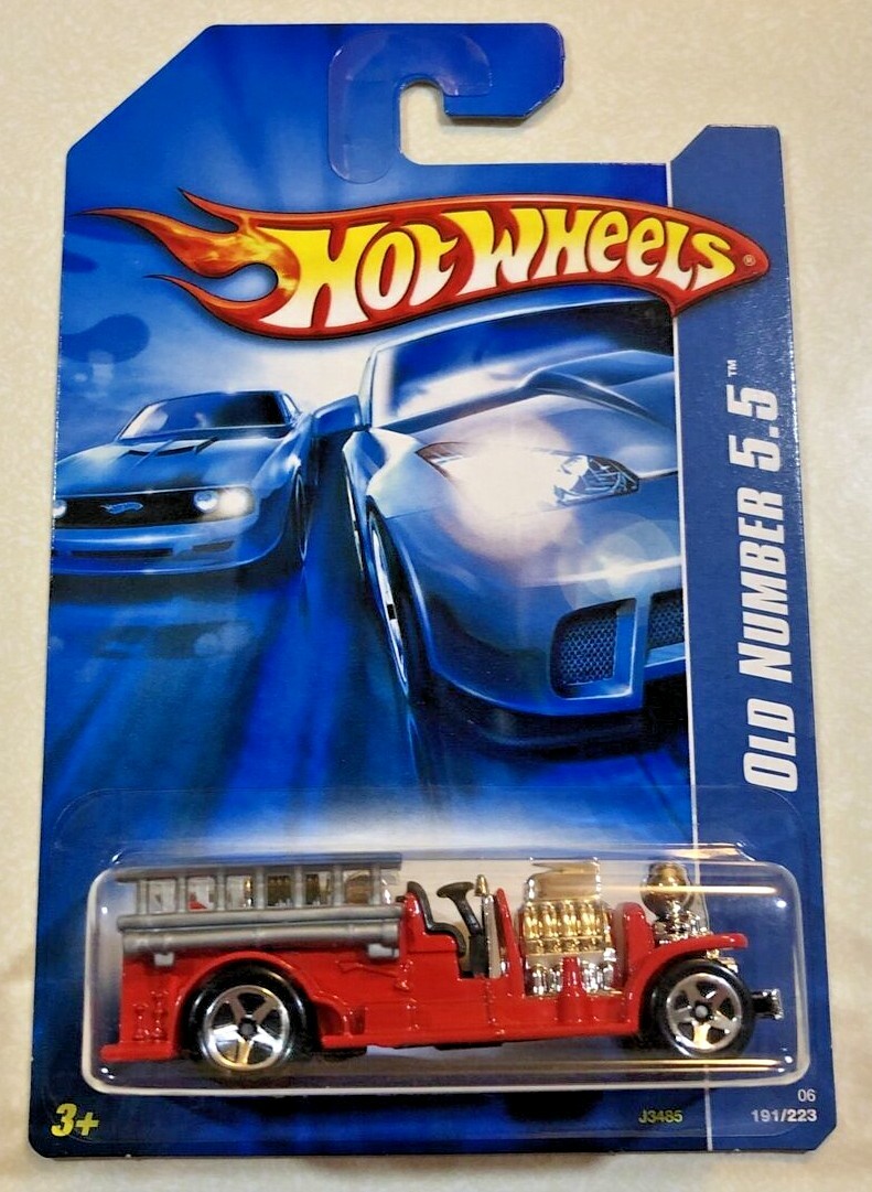 2007 Hot Wheels All Stars Old Number 5.5 (red) VHTF