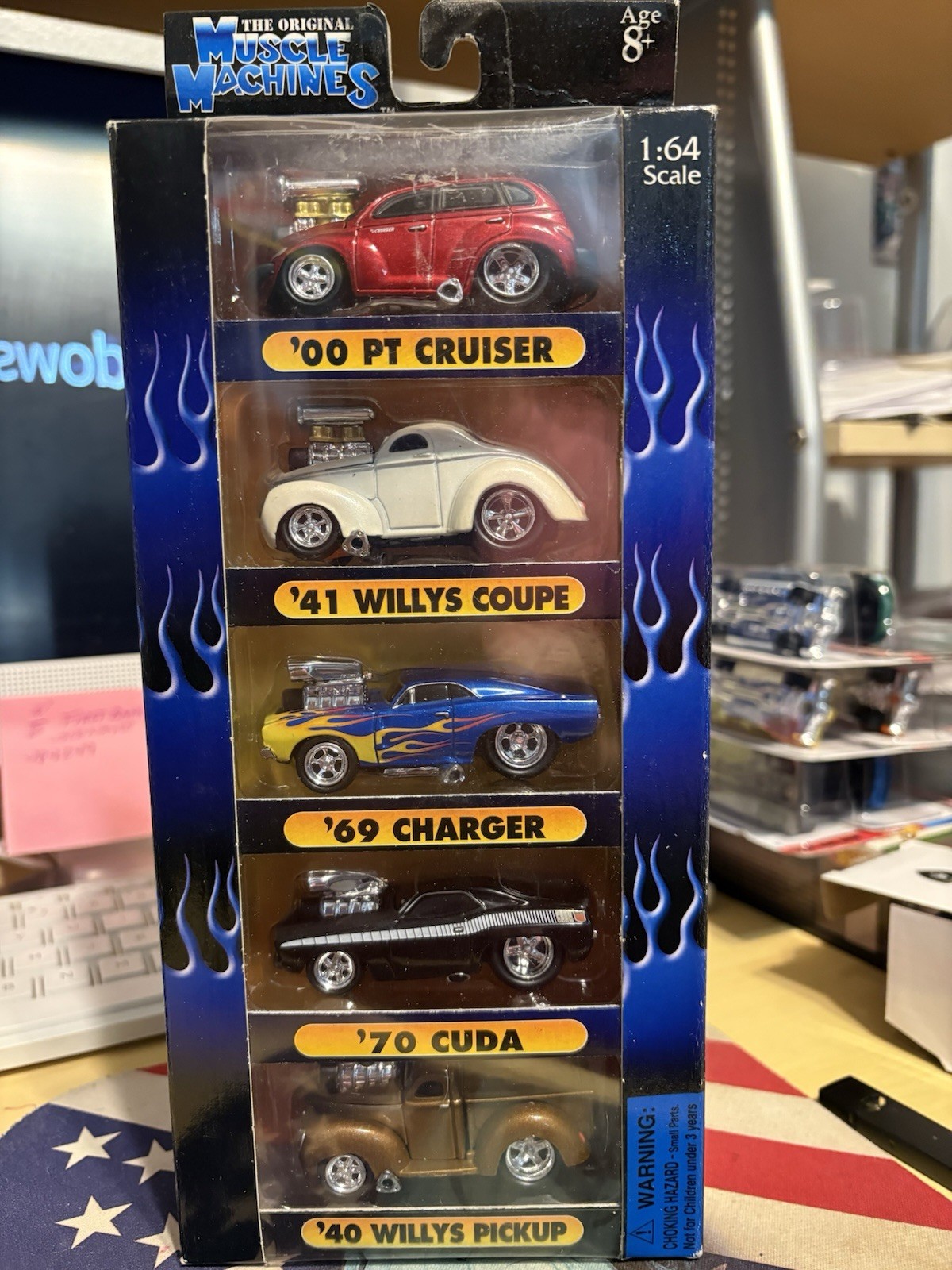 Funline The Original Muscle Machines 5 Car Pack California Too Hot