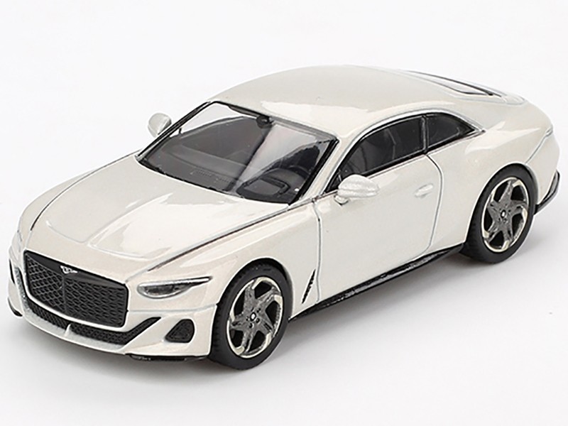 BENTLEY BATUR BONNEVILLE PEARL WHITE 1/64 DIECAST MODEL CAR BY MINI GT MGT00969