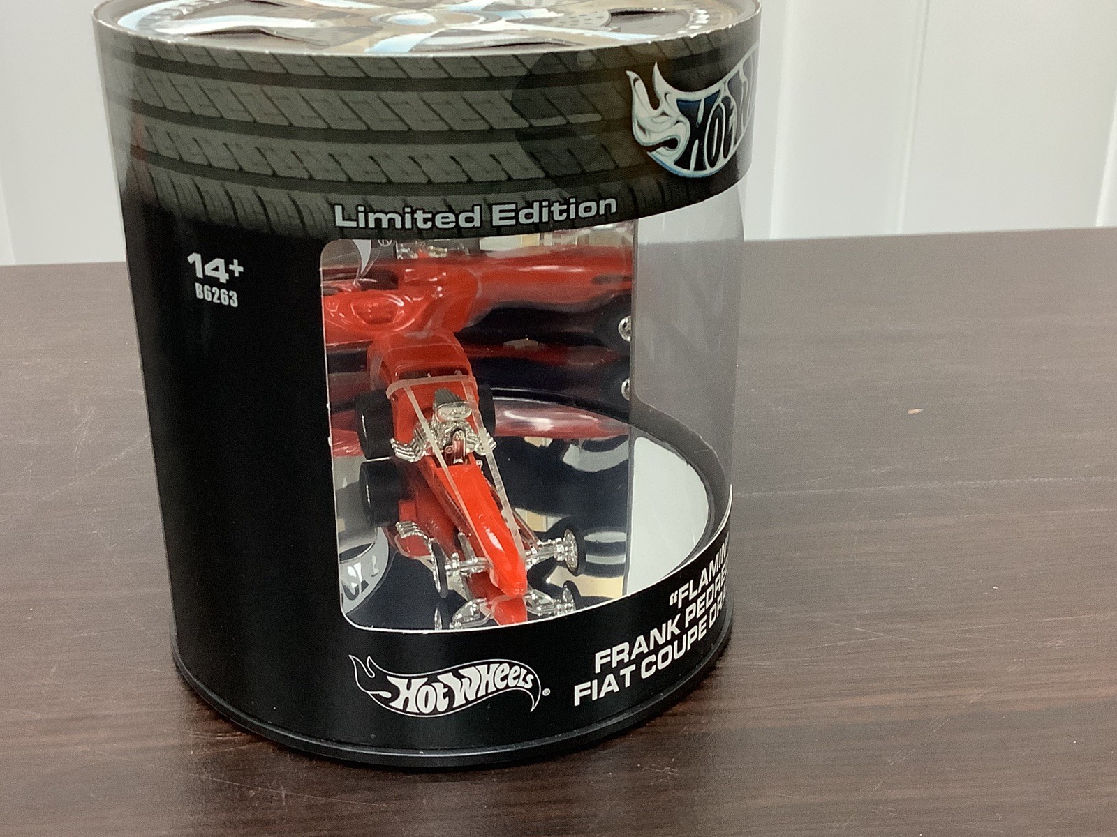 LOT of 2 Hot Wheels Flamin’ Frank Pedregon’s Fiat Coupe Dragster Oil Can NIP