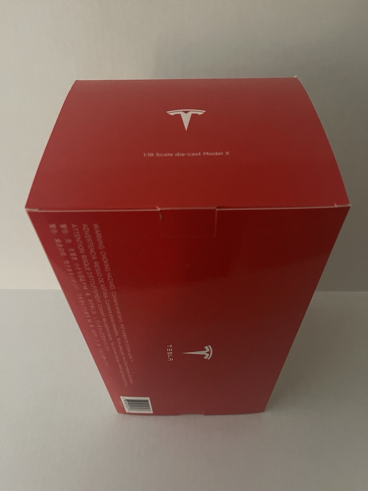 Tesla Model X P100D Official Genuine 1:18 Scale Diecast Car Collectible White