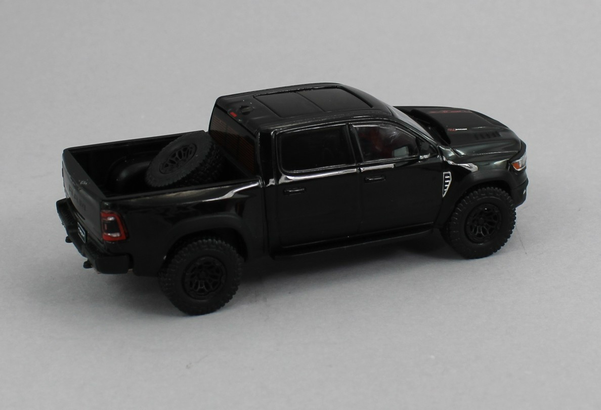 1:64 *SHADOW PRO* BLACK Dodge RAM TRX Pickup Truck *NIB*