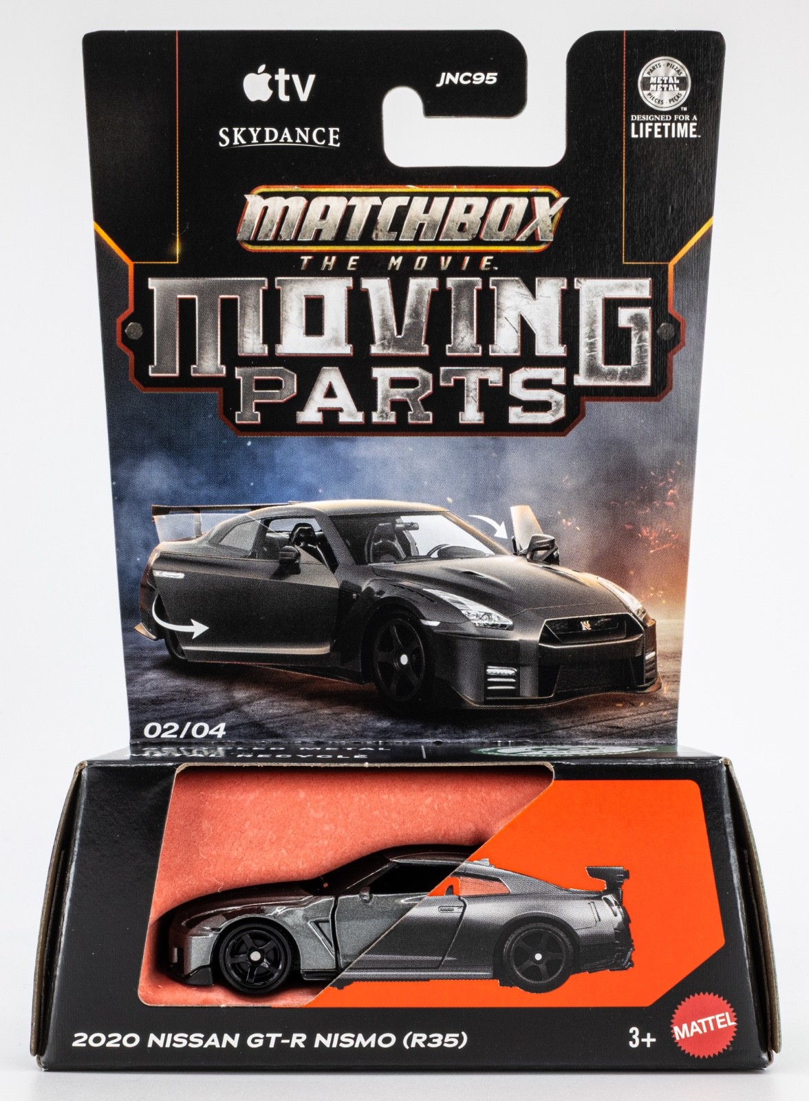 2026 Matchbox The Movie | Moving Parts #02 2020 Nissan GT-R Nismo (R35) GUN |FSC