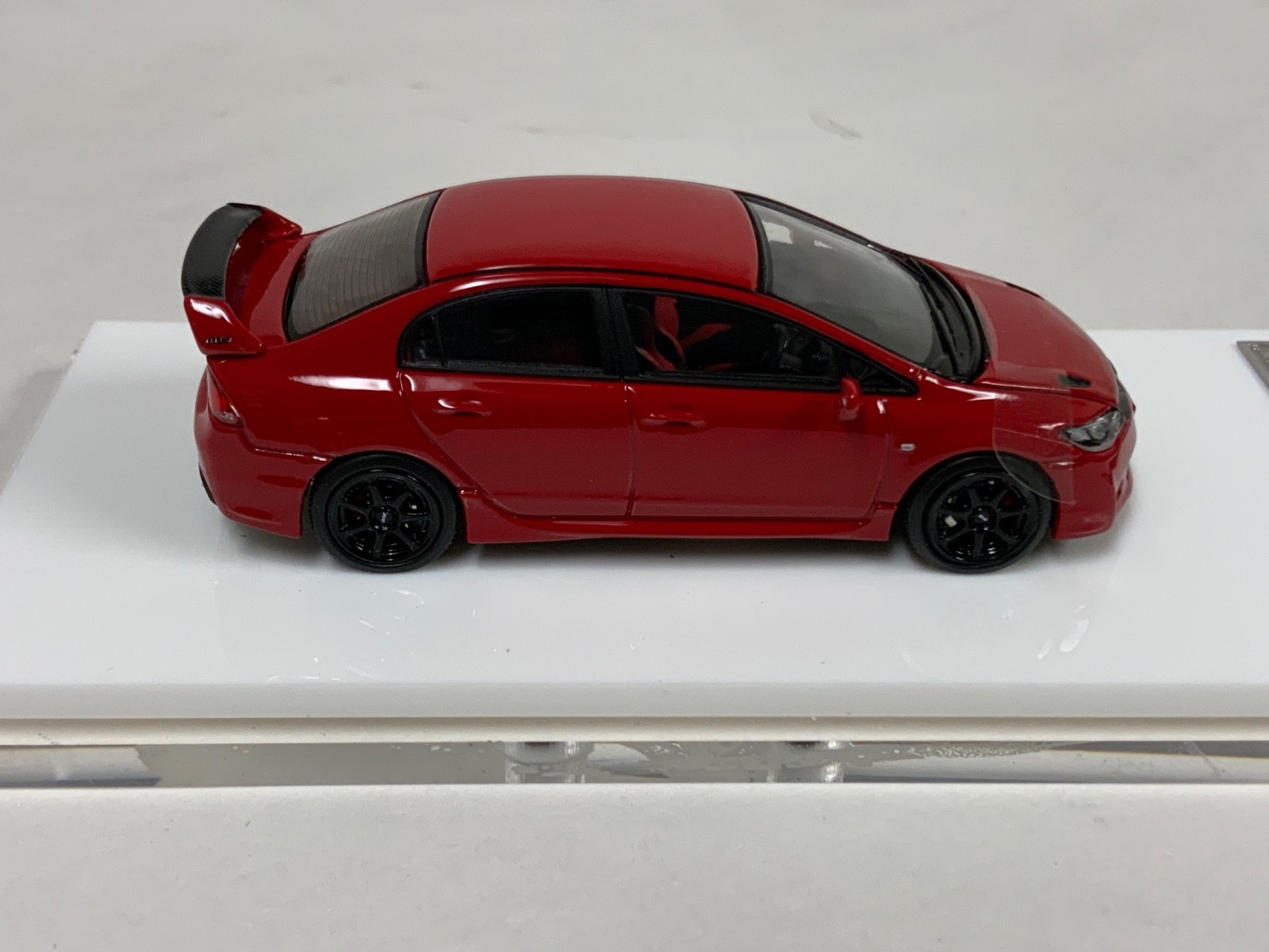 1/64 Motorhelix Honda Civic FD2 Mugen RR in Red With Engine Details. MIX 2